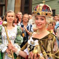 Korunovačné slávnosti 2011 - Mária Terézia ako korunovaný kráľ