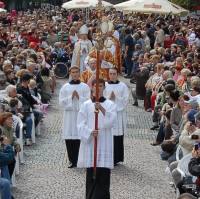 Korunovan slvnosti 2010 - cirkevn sprievod